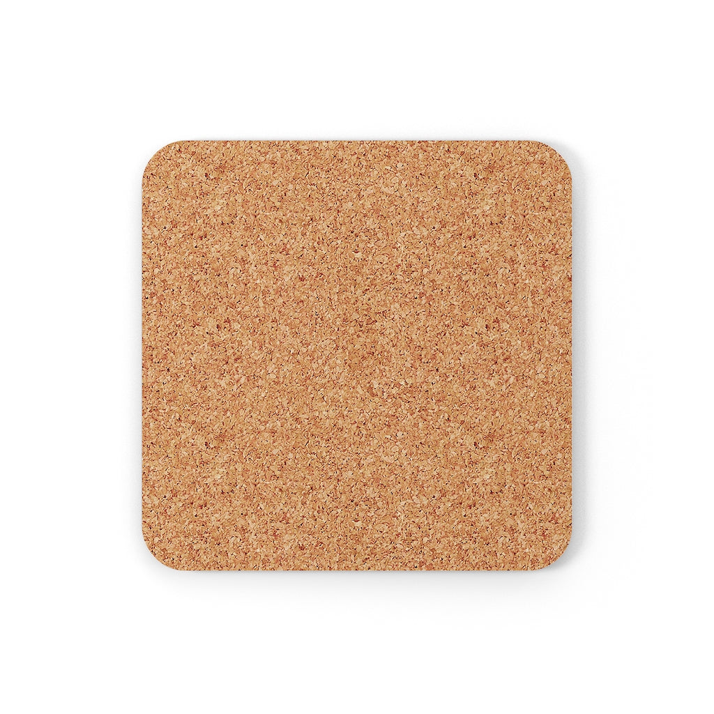 Those Seeking Jehovah Will Lack Nothing Good Psalm 34:10 (Spanish) Corkwood Coaster Set