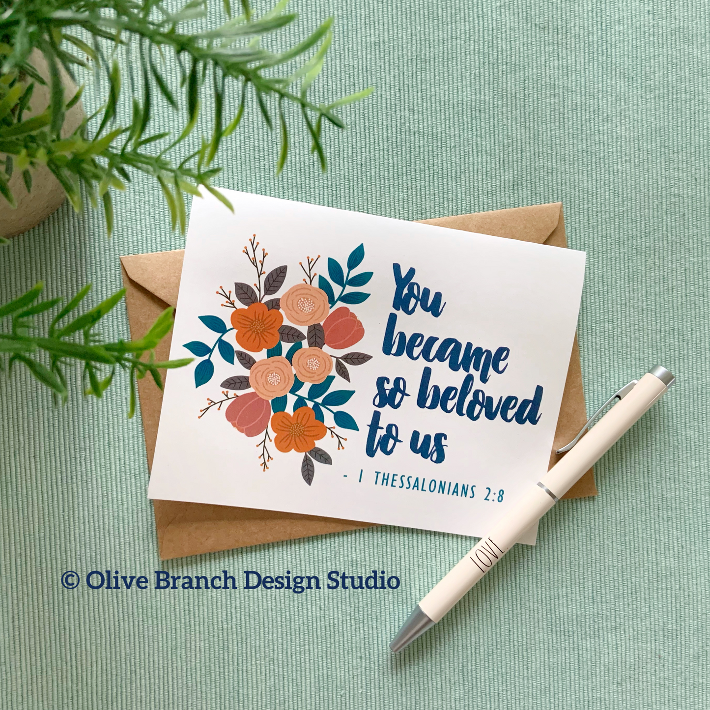 You Became So Beloved to Us Card