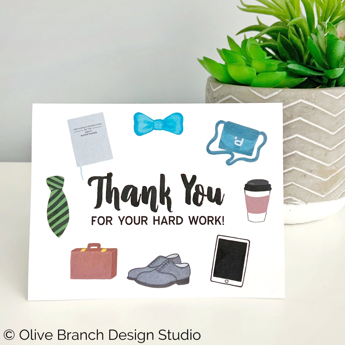Elder Thank You Card JW