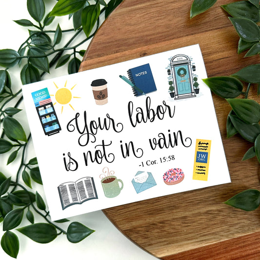 Pioneer Greeting Card