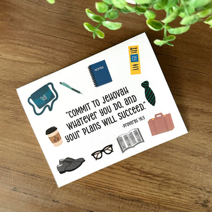 Baptism Card for Brothers