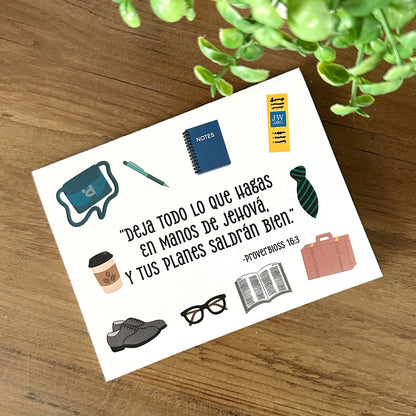 Baptism Card for Brothers