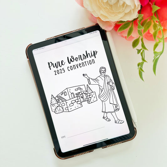Kids 2025 Pure Worship Convention Workbook - Download & Print