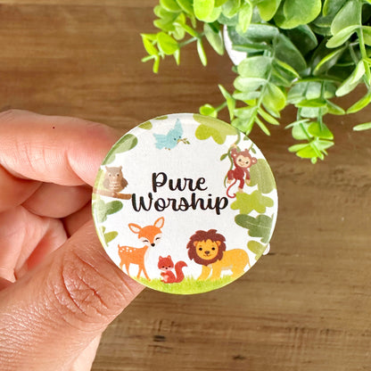 Kids 2025 Pure Worship Convention Pins
