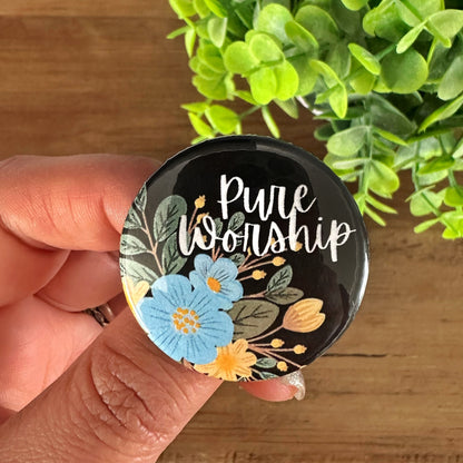 2025 Floral Pure Worship Regional & Special Convention Pins