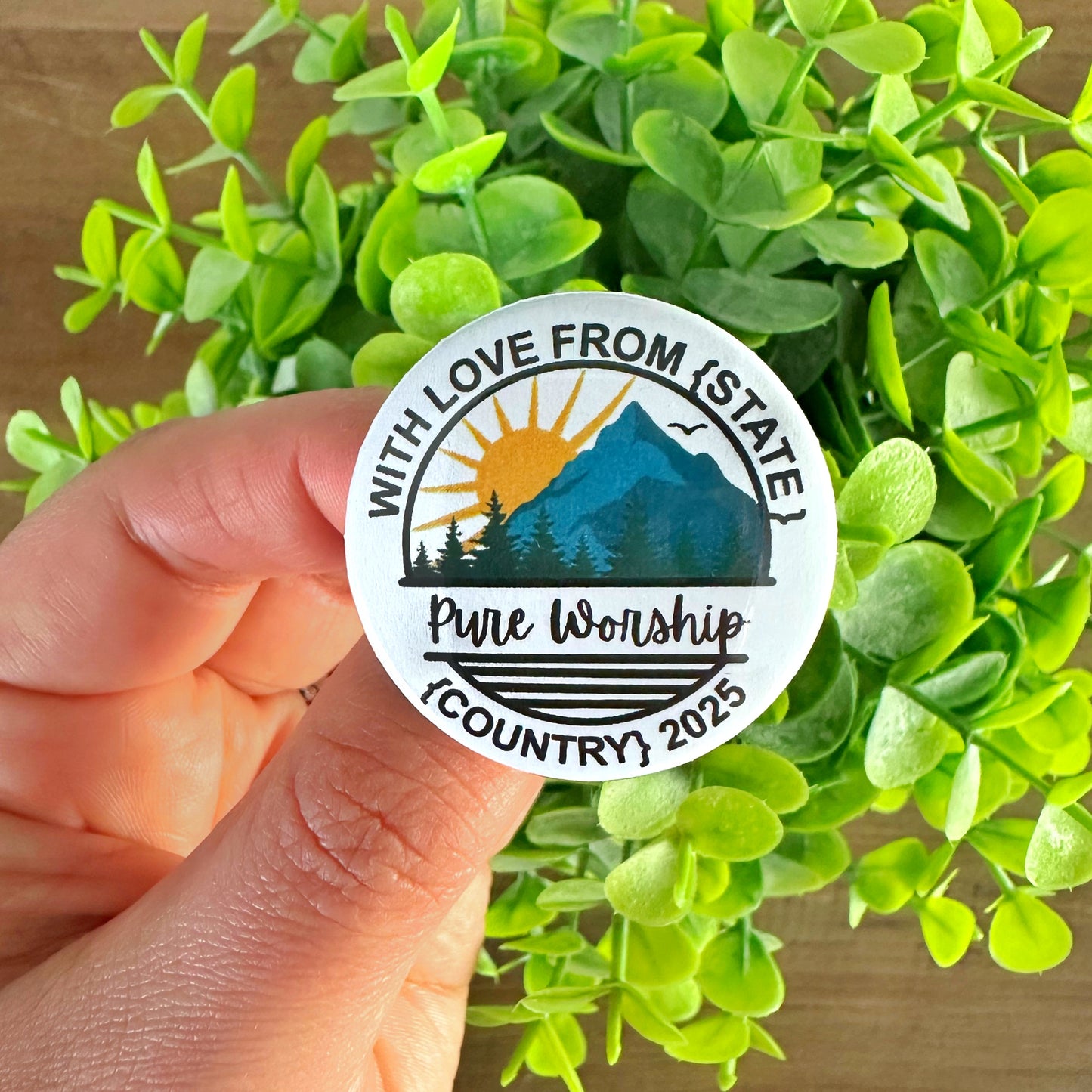 2025 Pure Worship Special Convention Pins