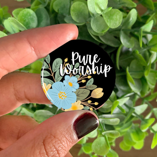 2025 Floral Pure Worship Regional & Special Convention Pins
