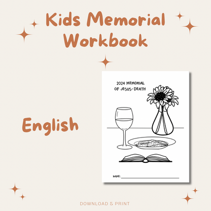 2024 Kids Memorial Workbook
