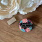 Exercise Patience Floral Magnetic Button 2023 Convention