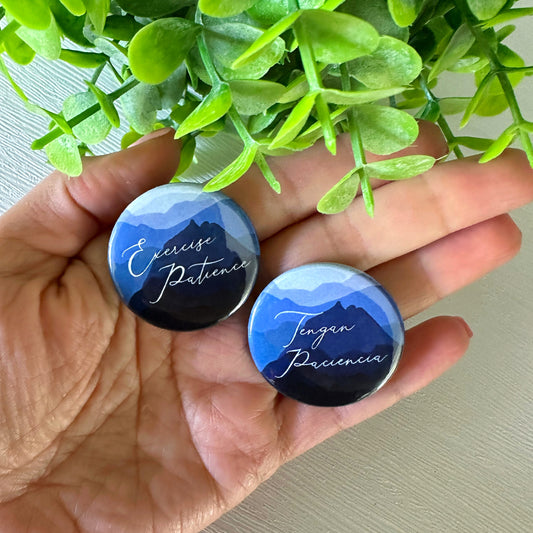 2023 Exercise Patience Mountain Convention Pins