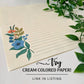 Tropical Toucan Letter Writing Page