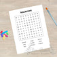 Meeting Word Search for Kids - English