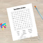 Meeting Word Search for Kids - Spanish