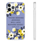 Those Seeking Jehovah Will Lack Nothing Good -Psalm 34:10 Phone Case (English)
