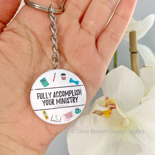 Pioneer Keychain - Fully Accomplish Your Ministry