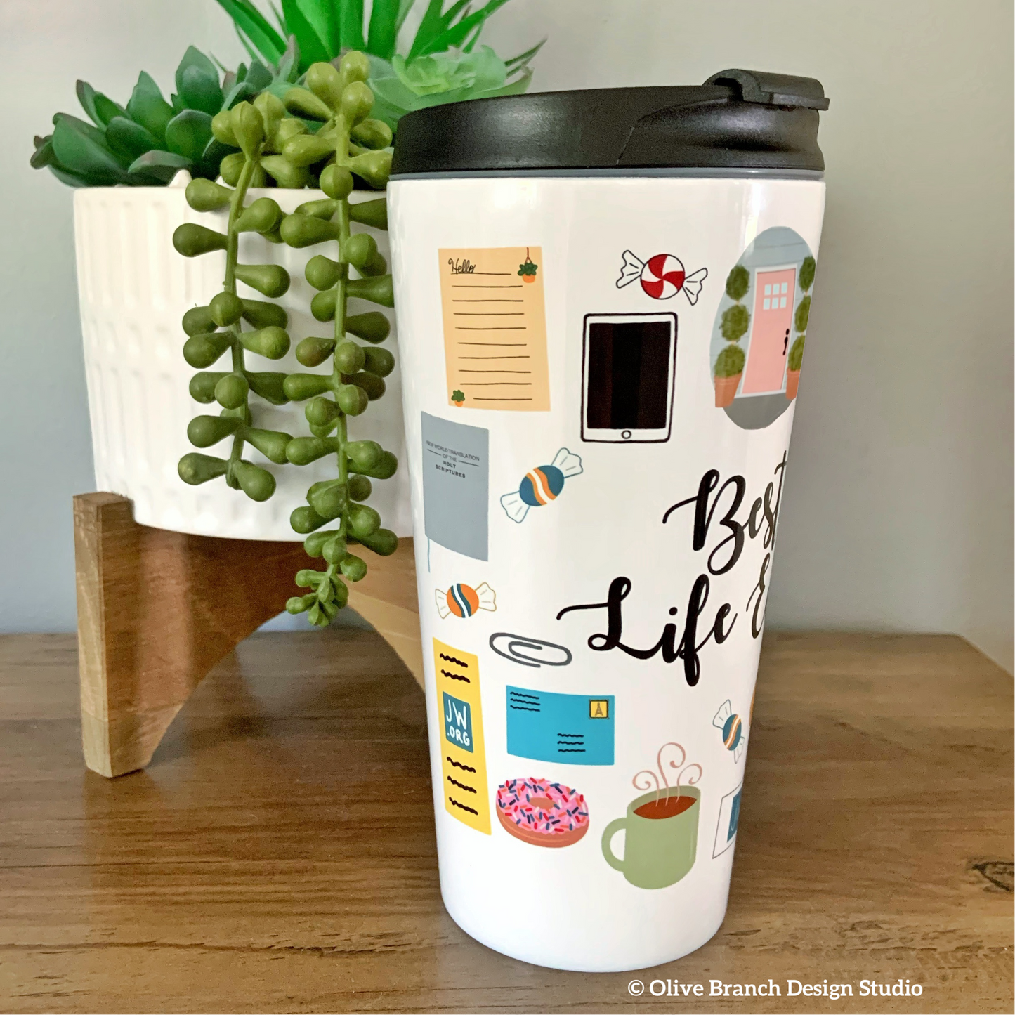 Best Life Ever Travel Tumbler