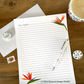 Bird of Paradise Letter Writing Page