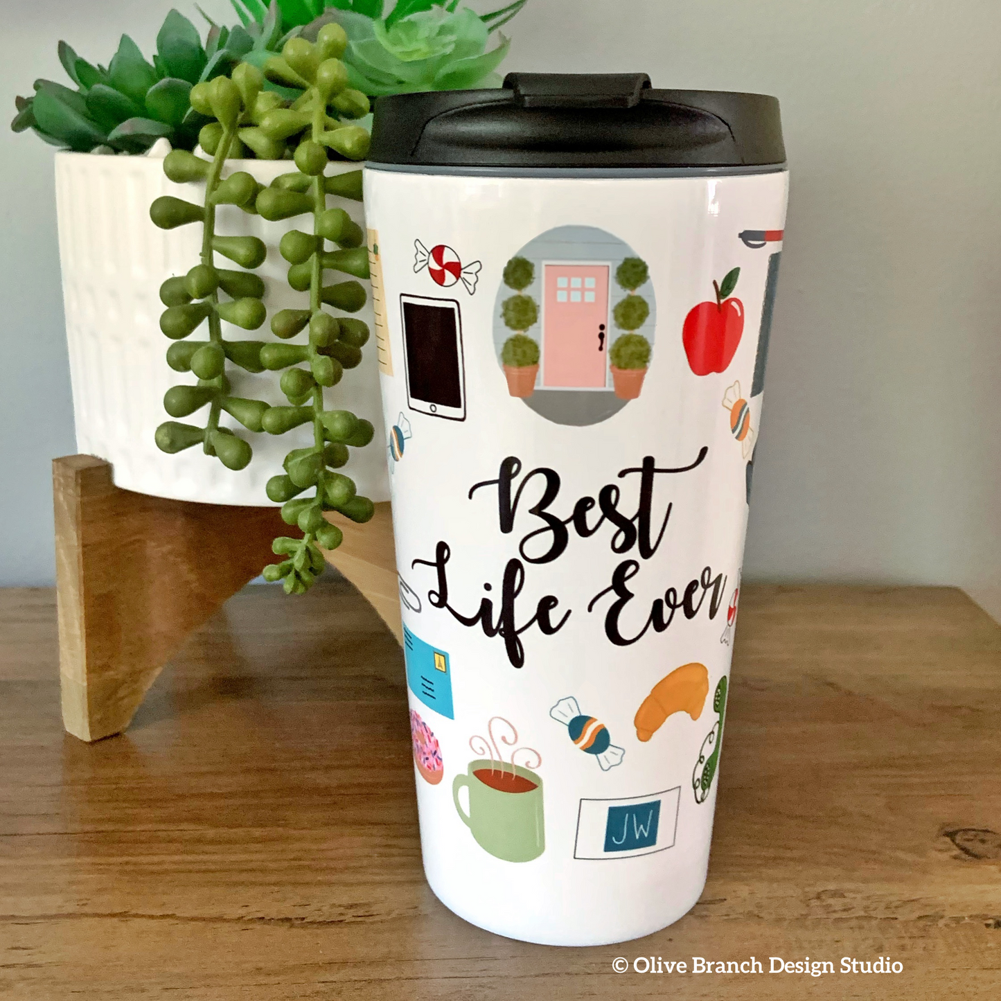 Best Life Ever Travel Tumbler