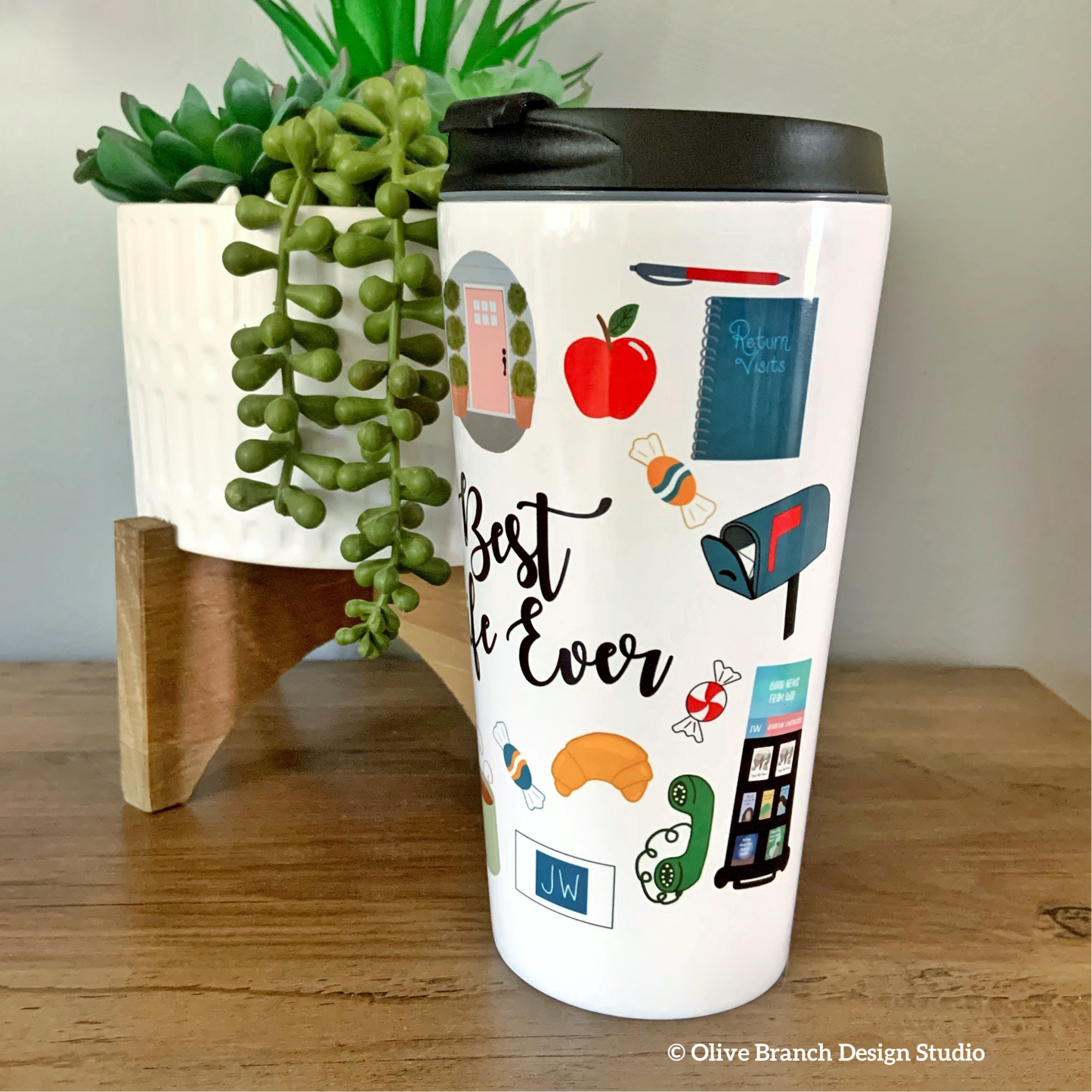 Best Life Ever Travel Tumbler