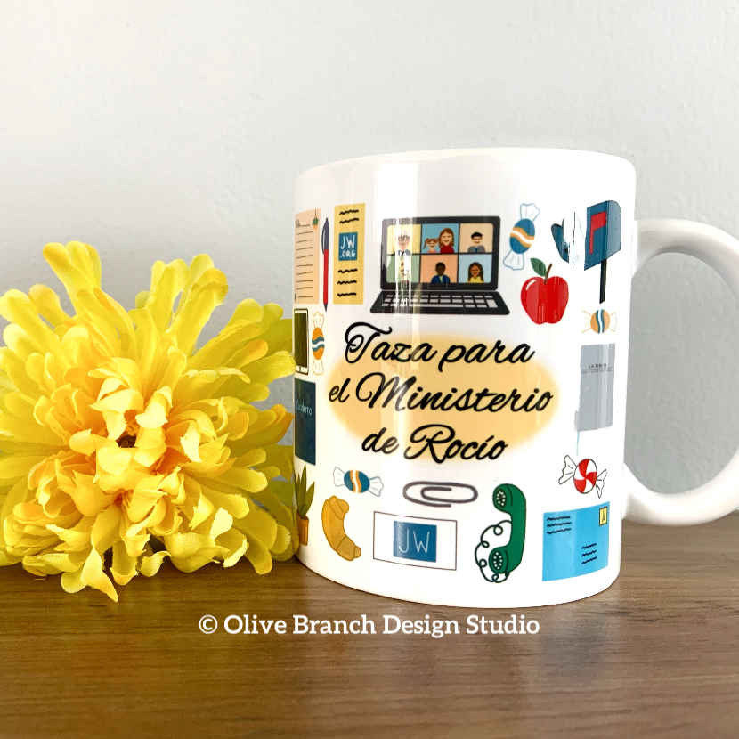 Zoom Service Mug with Name