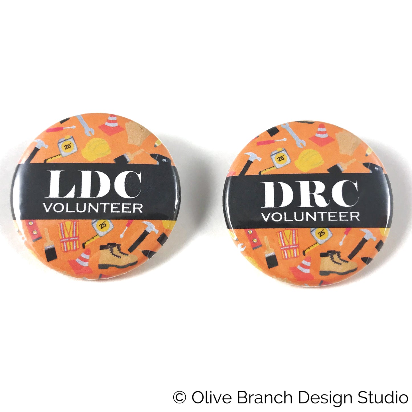 JW DRC Disaster Relief LDC Local Design Committee Pins