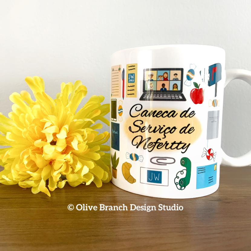 Zoom Service Mug with Name