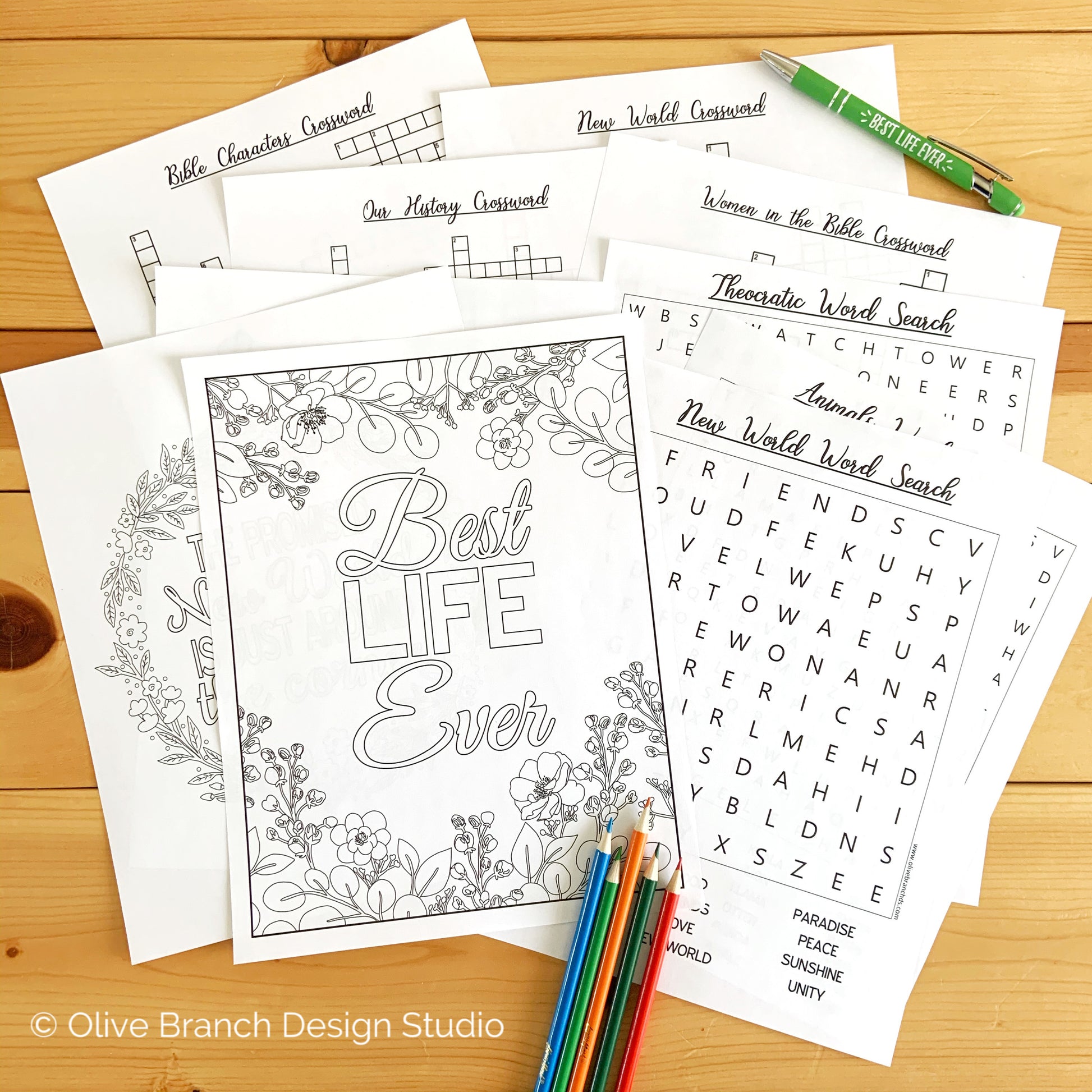 JW Gifts Activity Pack JW Games