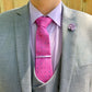 Purple & Gray Tie Clip